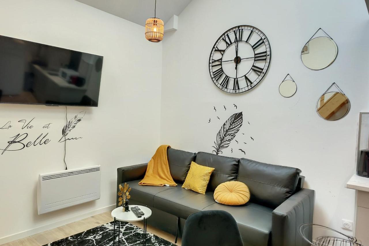 Sublime Appart Renove Duplex Centre Ville 4Pers Wifi Saint-Quentin  Esterno foto