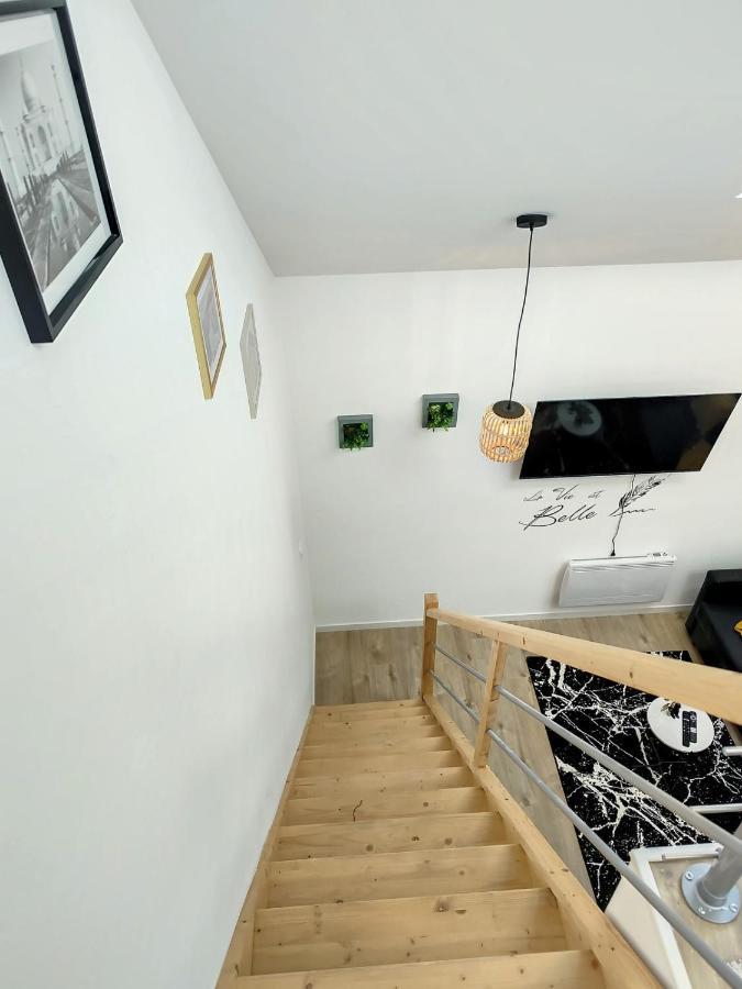 Sublime Appart Renove Duplex Centre Ville 4Pers Wifi Saint-Quentin  Esterno foto